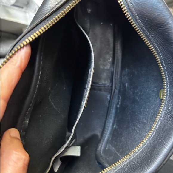 Madewell Black Crossbody Bag with Gold Accents - Picture 8 of 12